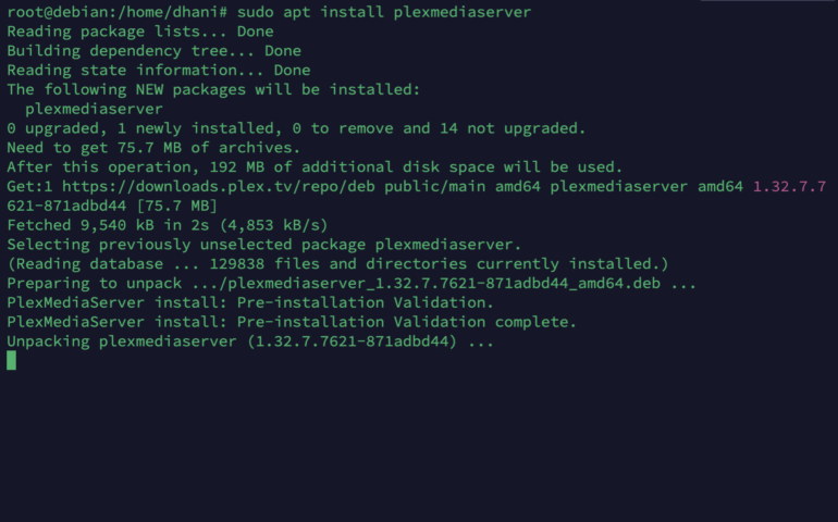 How To Install Plex Media Server On Debian Gis Tutorial