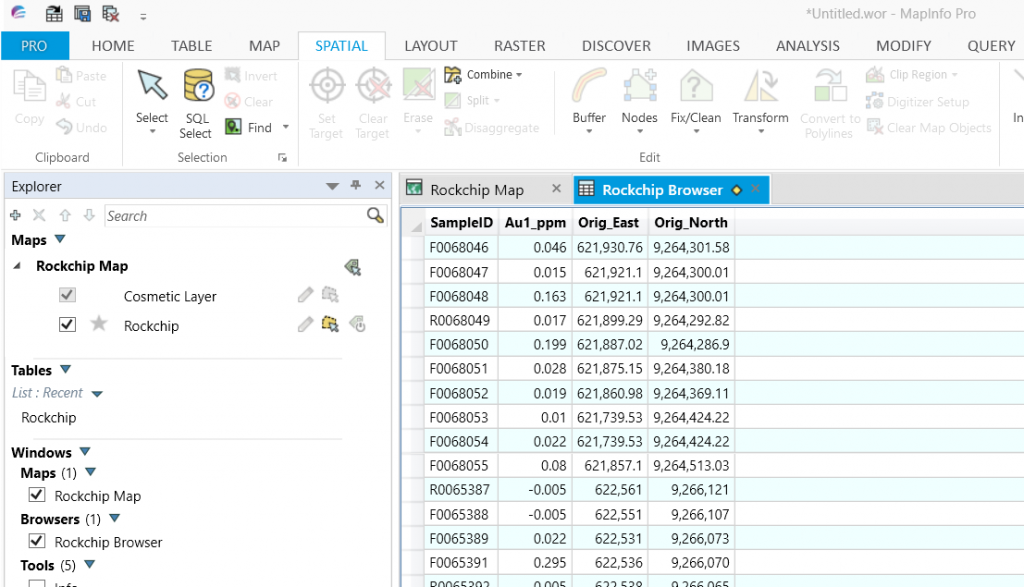 How to Convert Coordinates on Datamine Discover