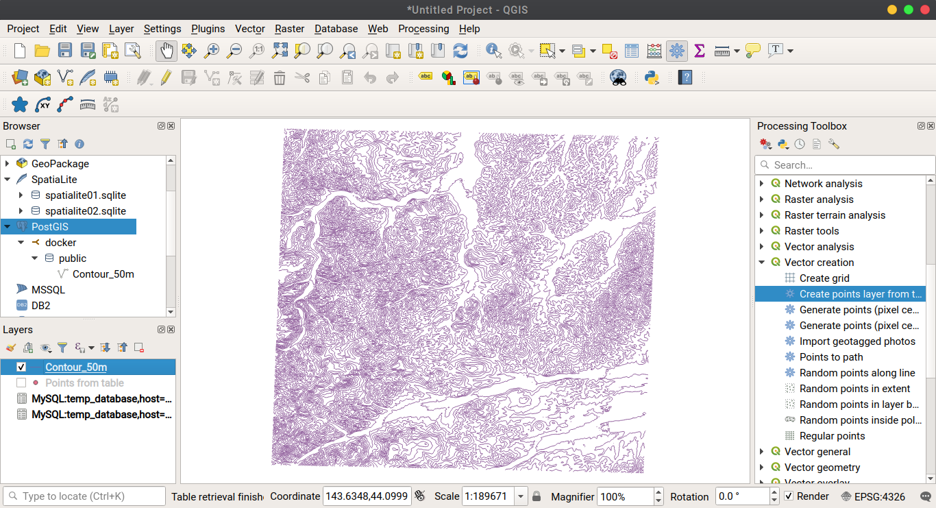 How To Open Postgis Table In Qgis Free Gis Tutorial