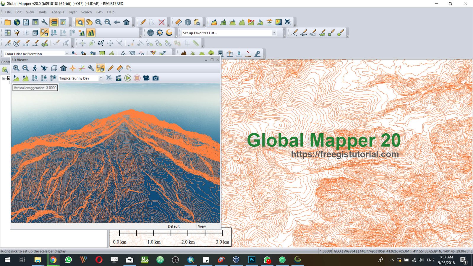 Global mapper 8