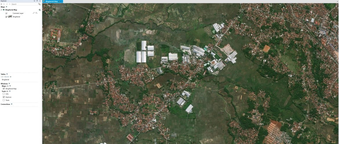 Open Bing Aerial Map