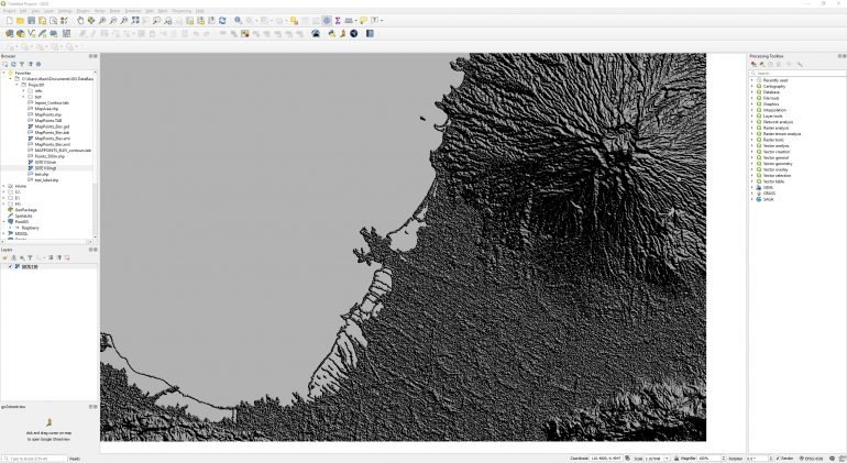 How To Create Hillshade From Dem On Qgis Gis Tutorial