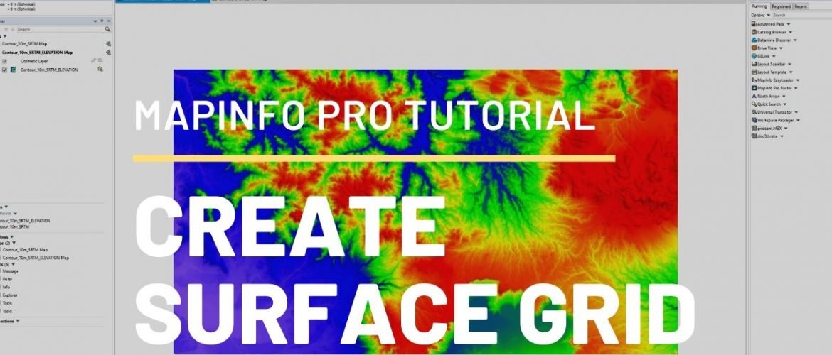 Create surface grid in Mapinfo thumbnail