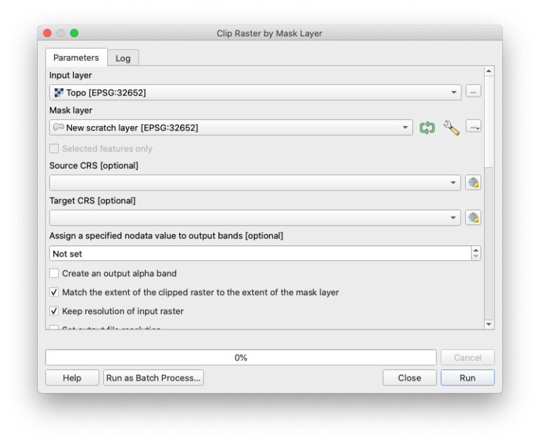 How to Clip Raster Against Polygon in QGIS - GIS Tutorial
