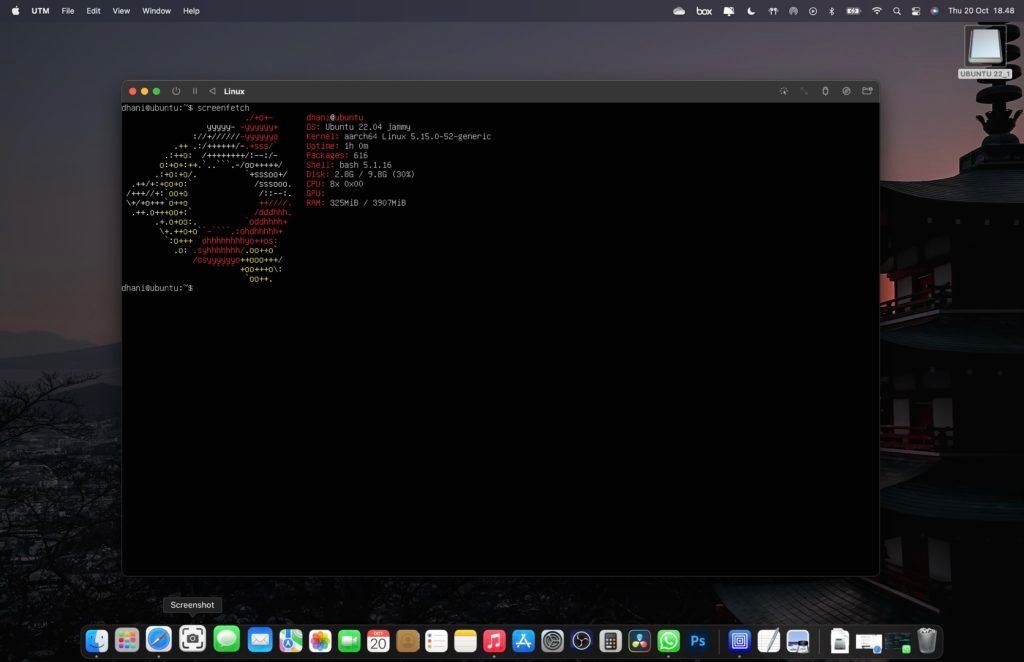 ubuntu arm on Macbook M1